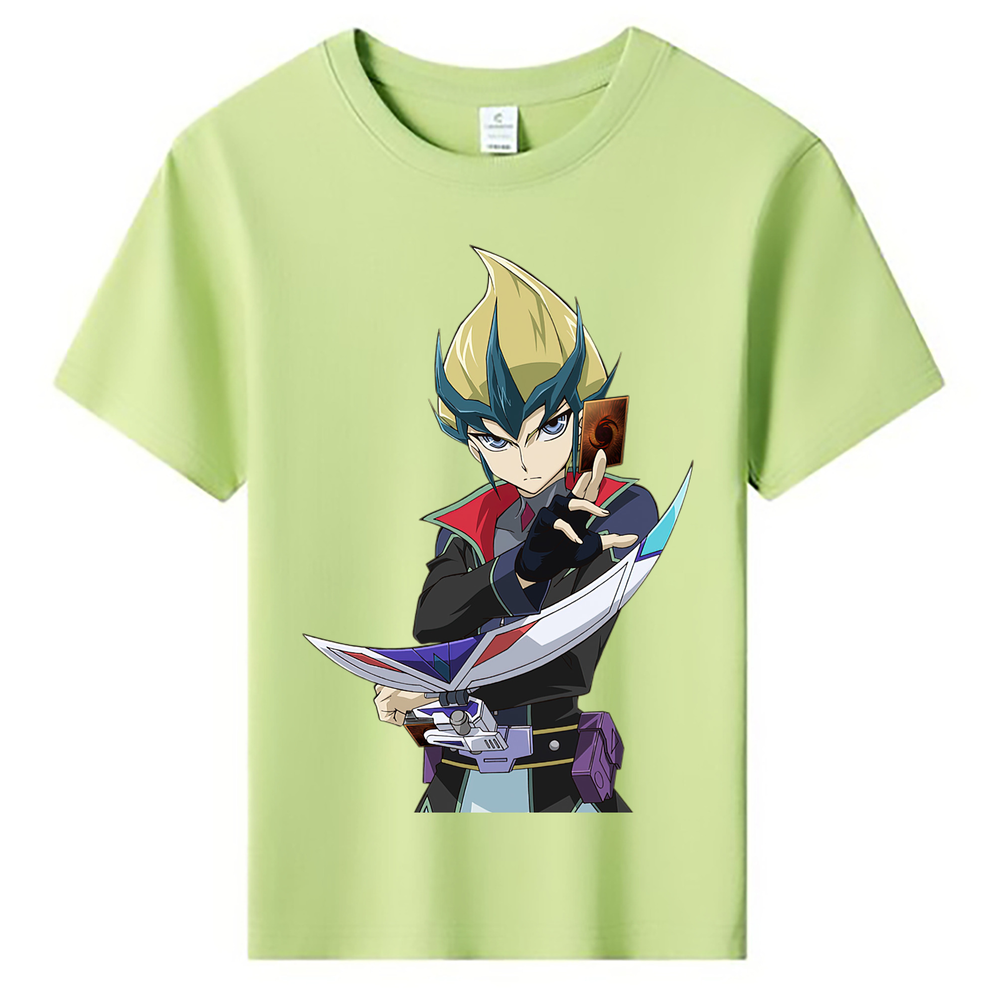 （画像用） 遊☆戯☆王 Yu-Gi-Oh! 綿100％キッズTシャツ（フロントプリント）